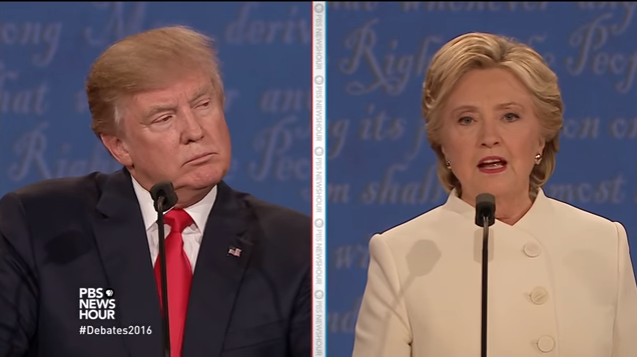 ​Trump complains about rigged election in final debate