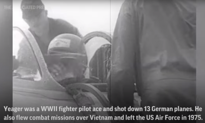 Chuck Yeager, First to Break the Sound Barrier, Dies at 97