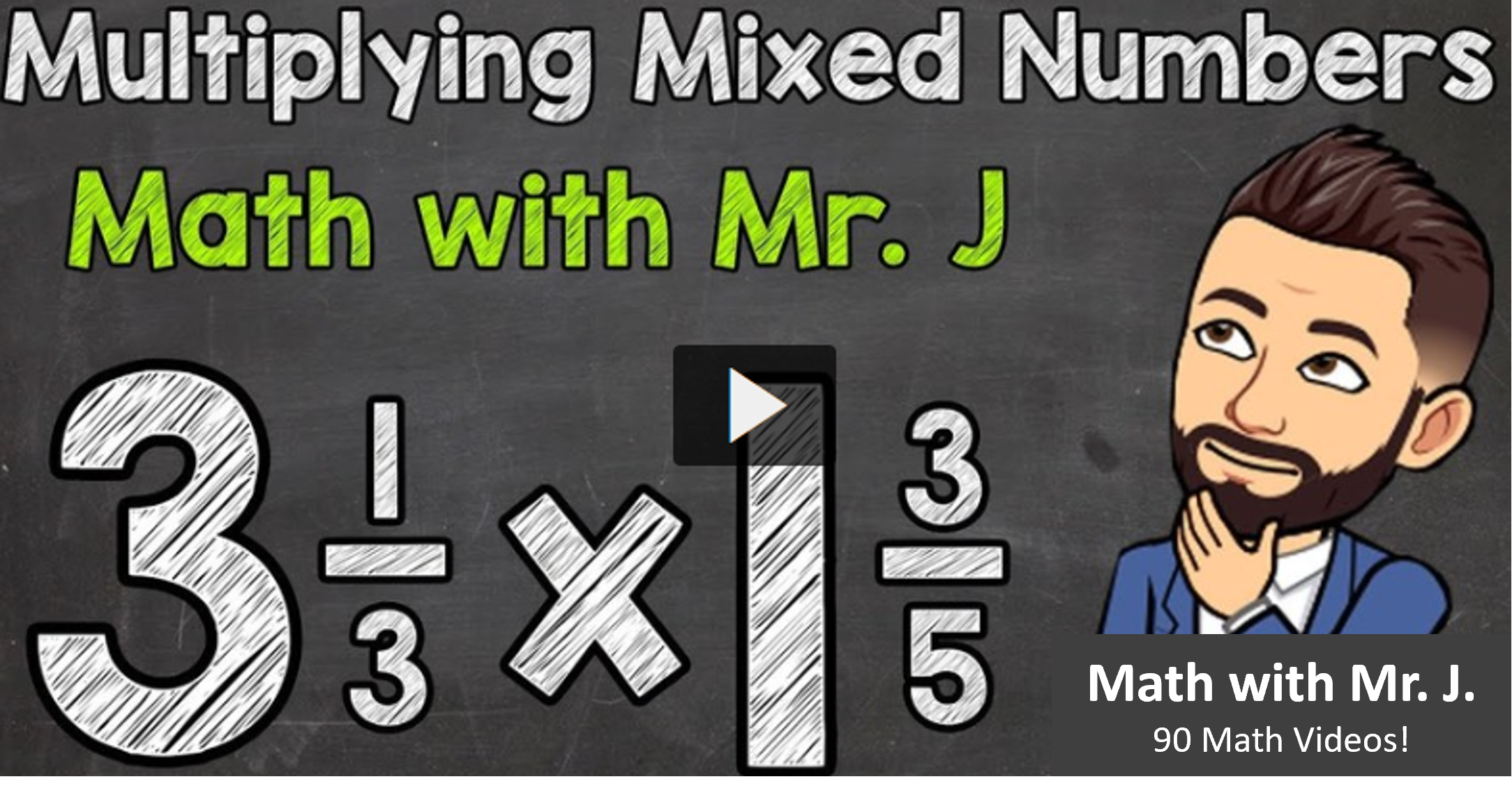 Multiplying Mixed Numbers: 4 Lesson Videos