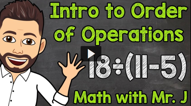 Oder of Operations: 6 Lesson Videos