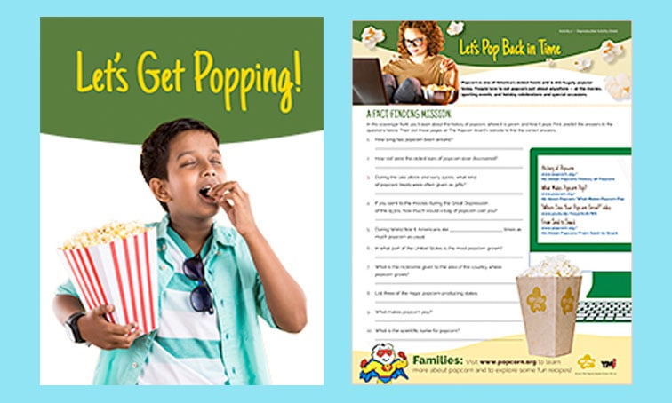 Let's Get Popping!: Discover Nutritional Information & Fun Facts About Popcorn