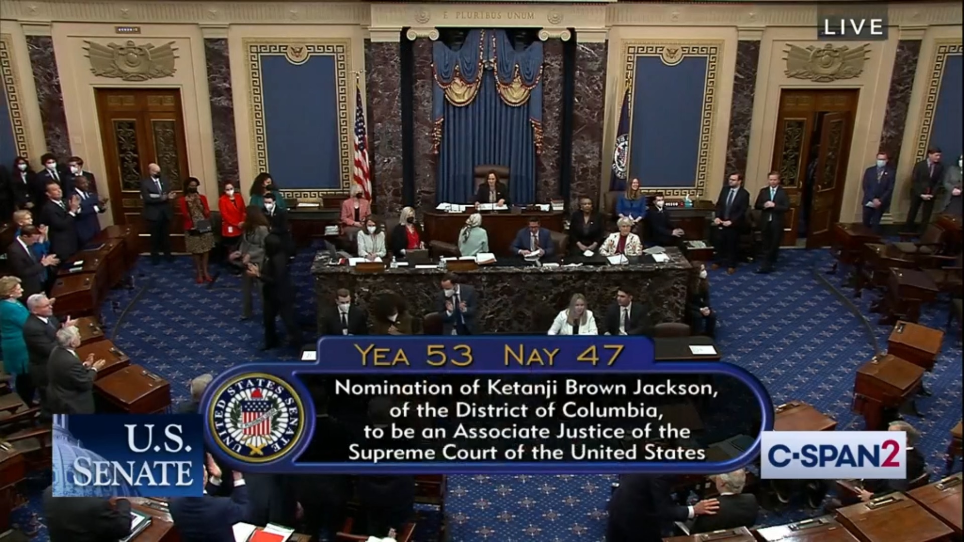 ketanji brown jackson confirmation vote