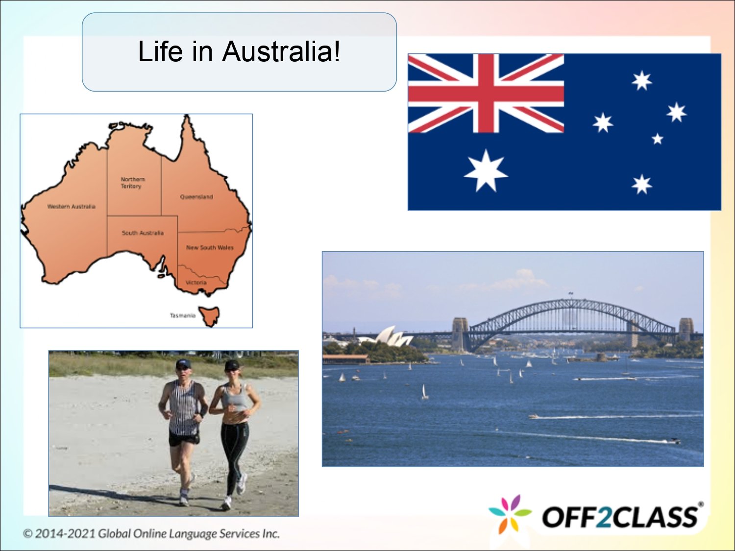 Life In Australia: A Free ESL Lesson Plan