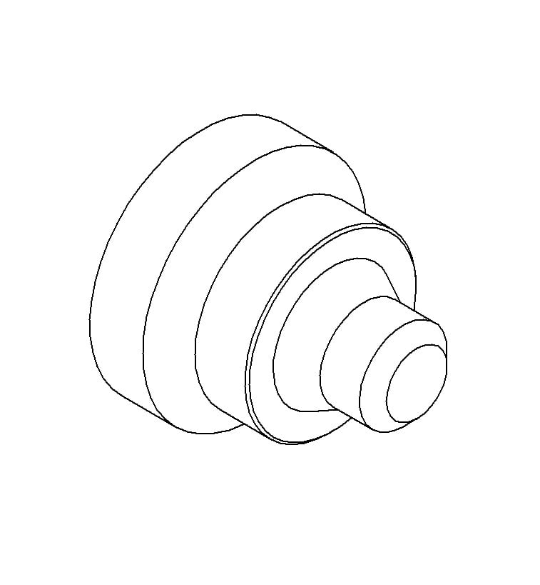 CNC Lathe Project Blueprint Angles