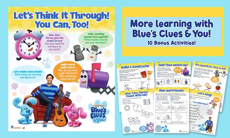 Take Your Preschoolers on a Learning Adventure with Blue's Clues & You!