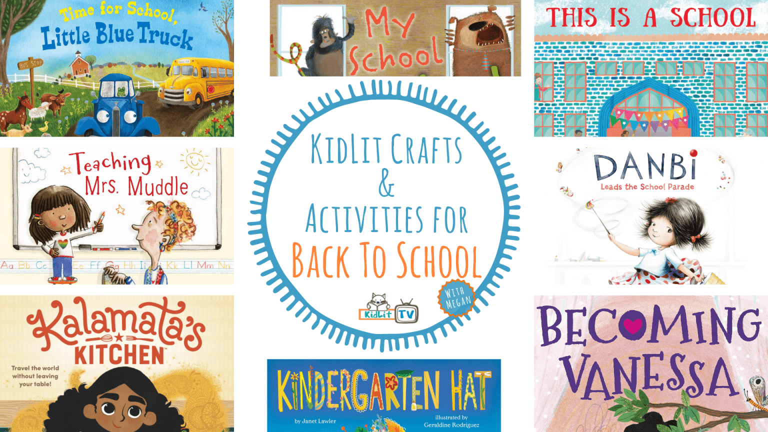 KidLit Arts & Crafts for Back-to-School