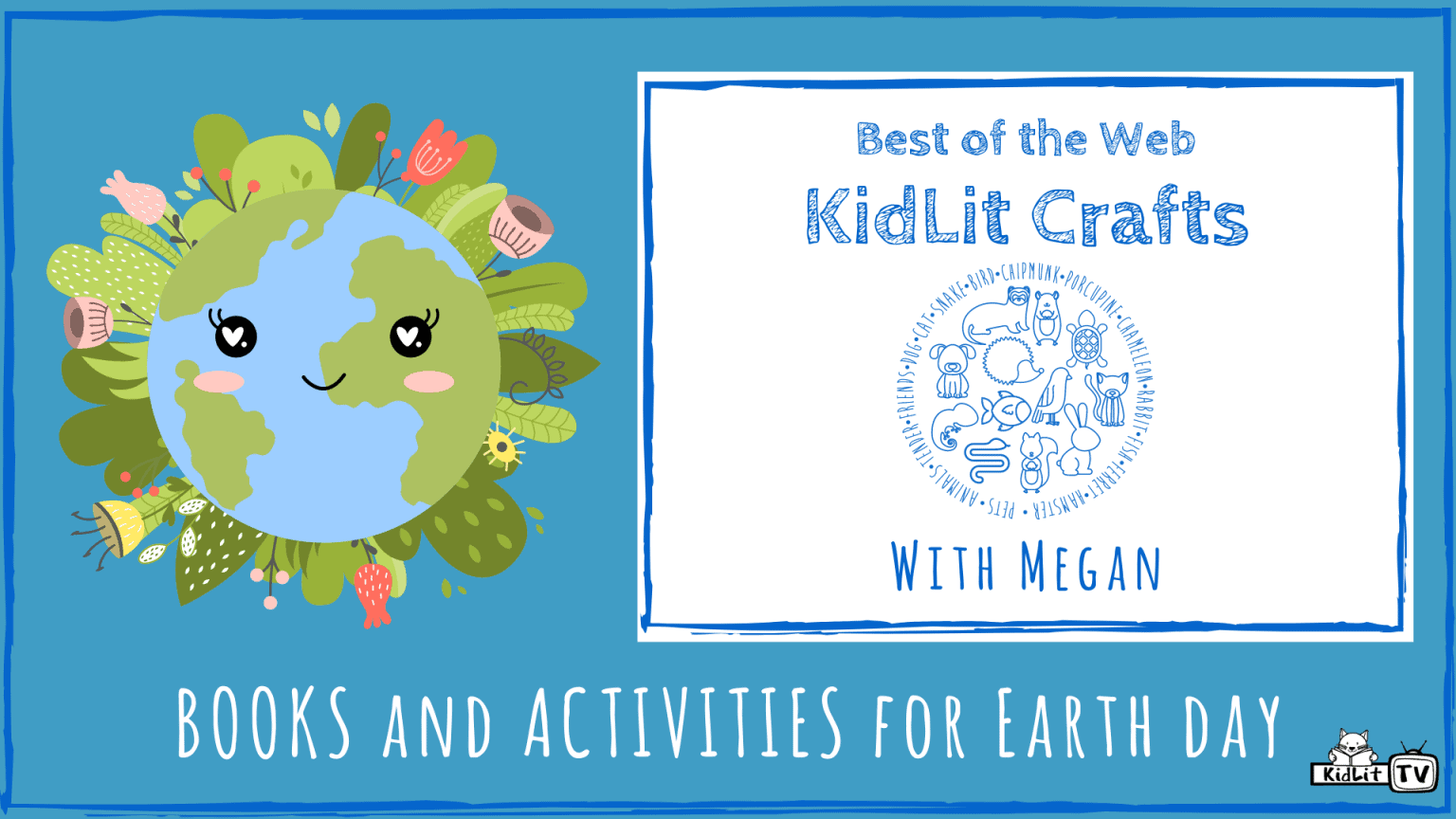 KidLit Crafts and Activities for EARTH DAY