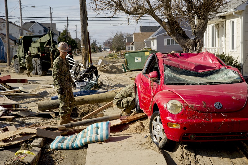 Official U.S. Navy Imagery - Seabees assist with Hurricane Sandy recovery