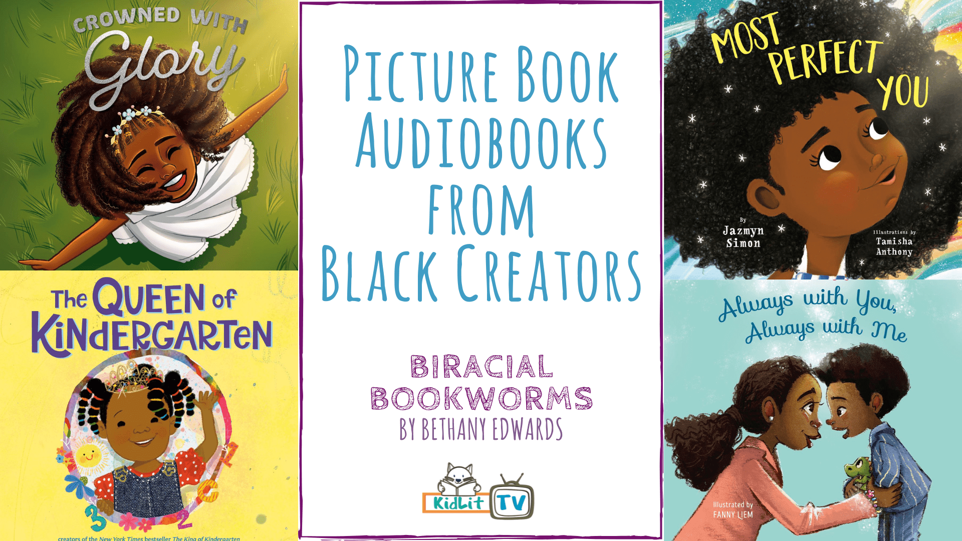 Picture Book Audiobooks from Black Creators
