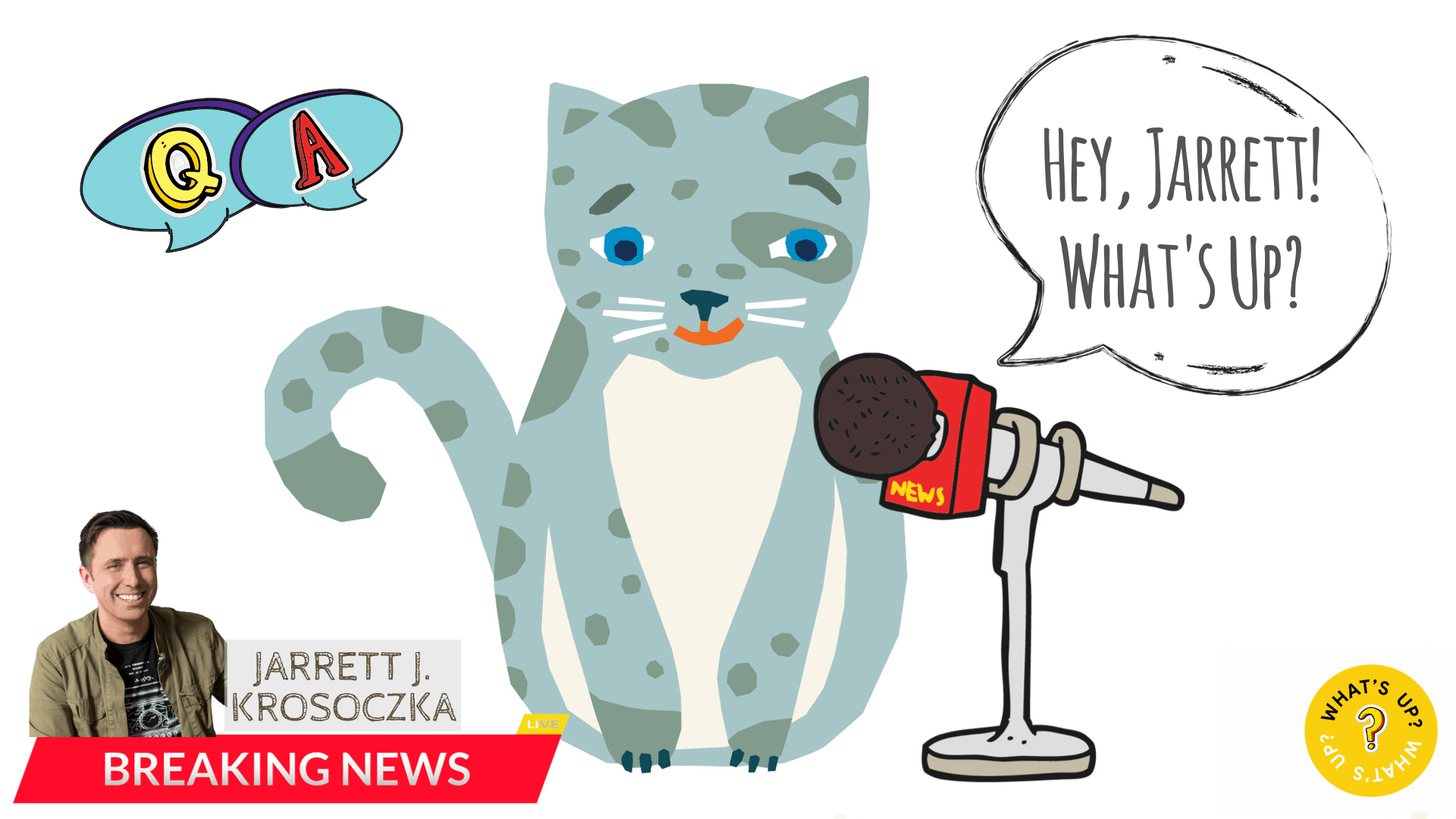 What’s Up? Jarrett J. Krosoczka
