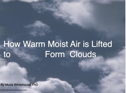 HOW CLOUDS ARE FORMED