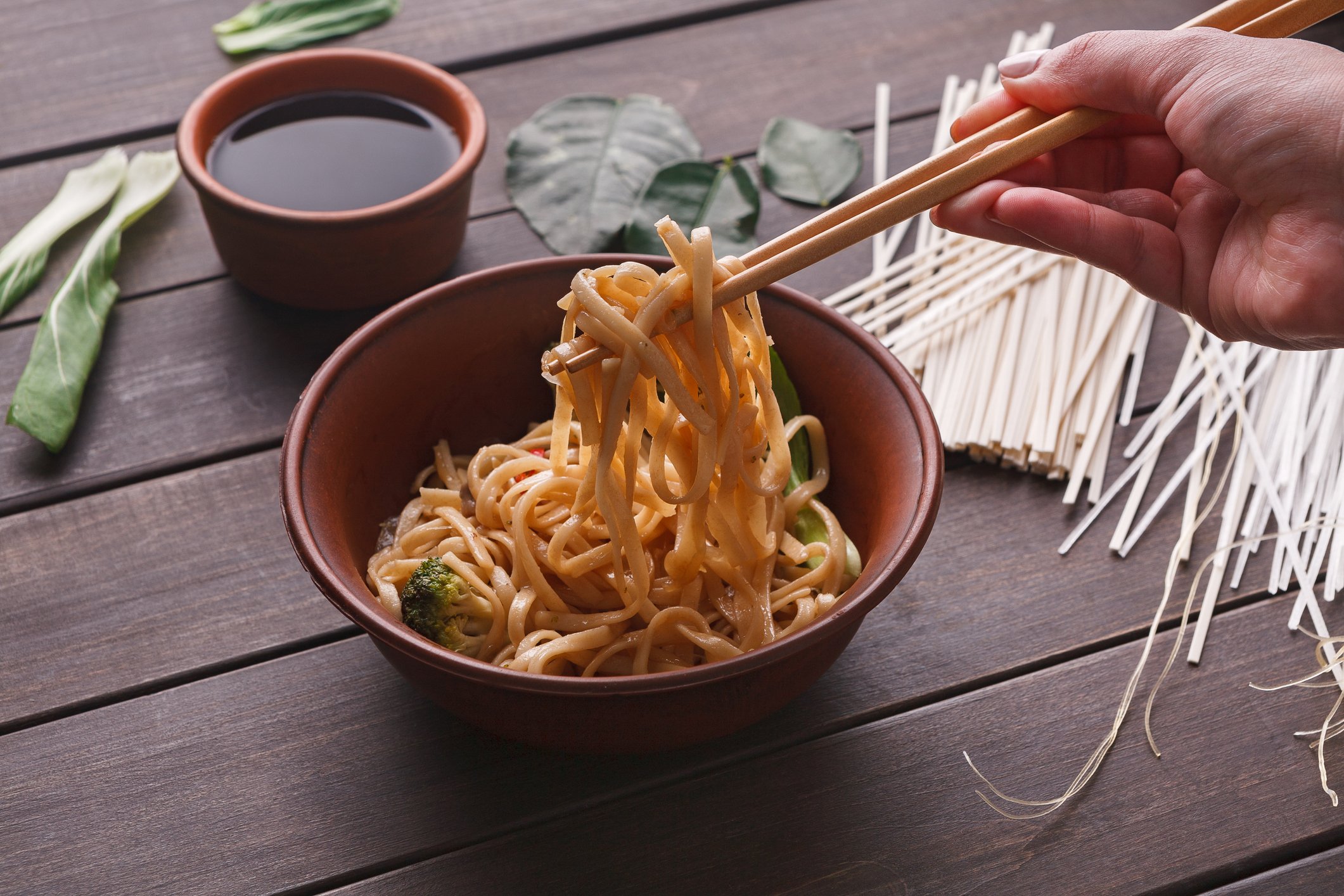 Peanut Sesame Noodles