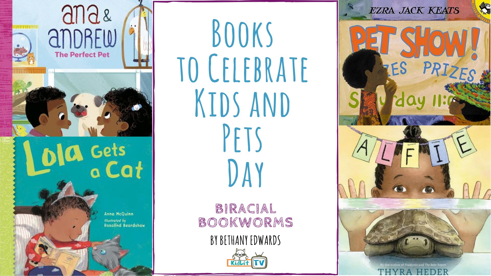 Books to Celebrate Kids and Pets Day