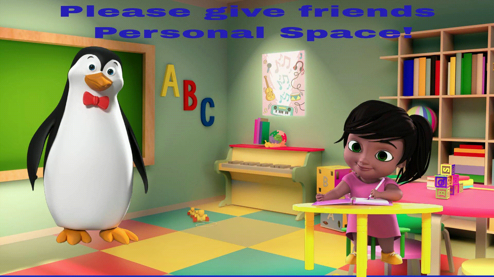 Kids Brain Break - Personal Space - Stop Breathing My Air!  Mr. O the Hip Hop Teacher