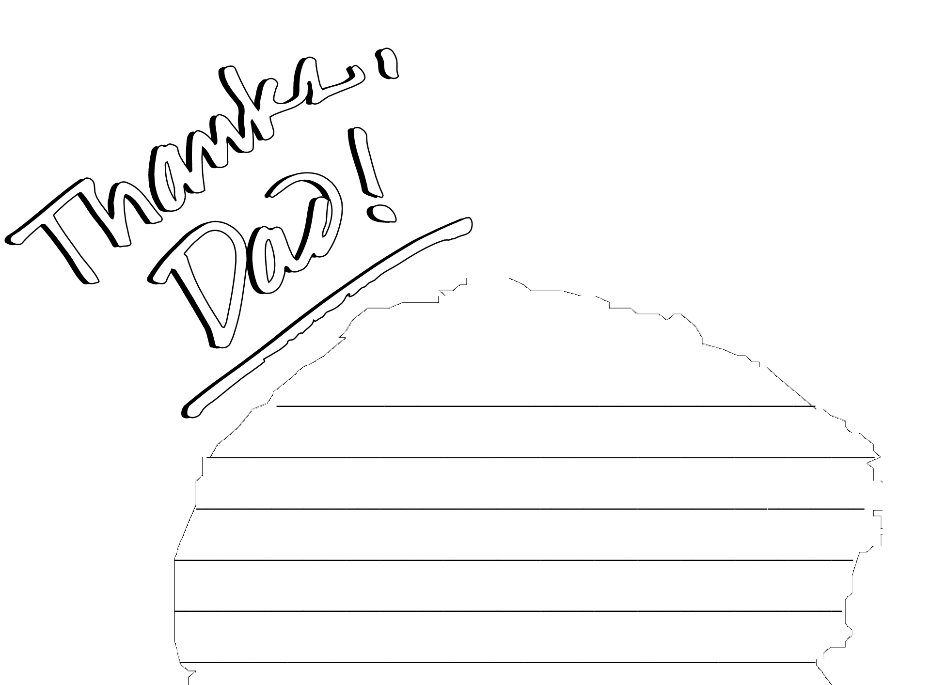 Thanks Dad! (Father's Day)