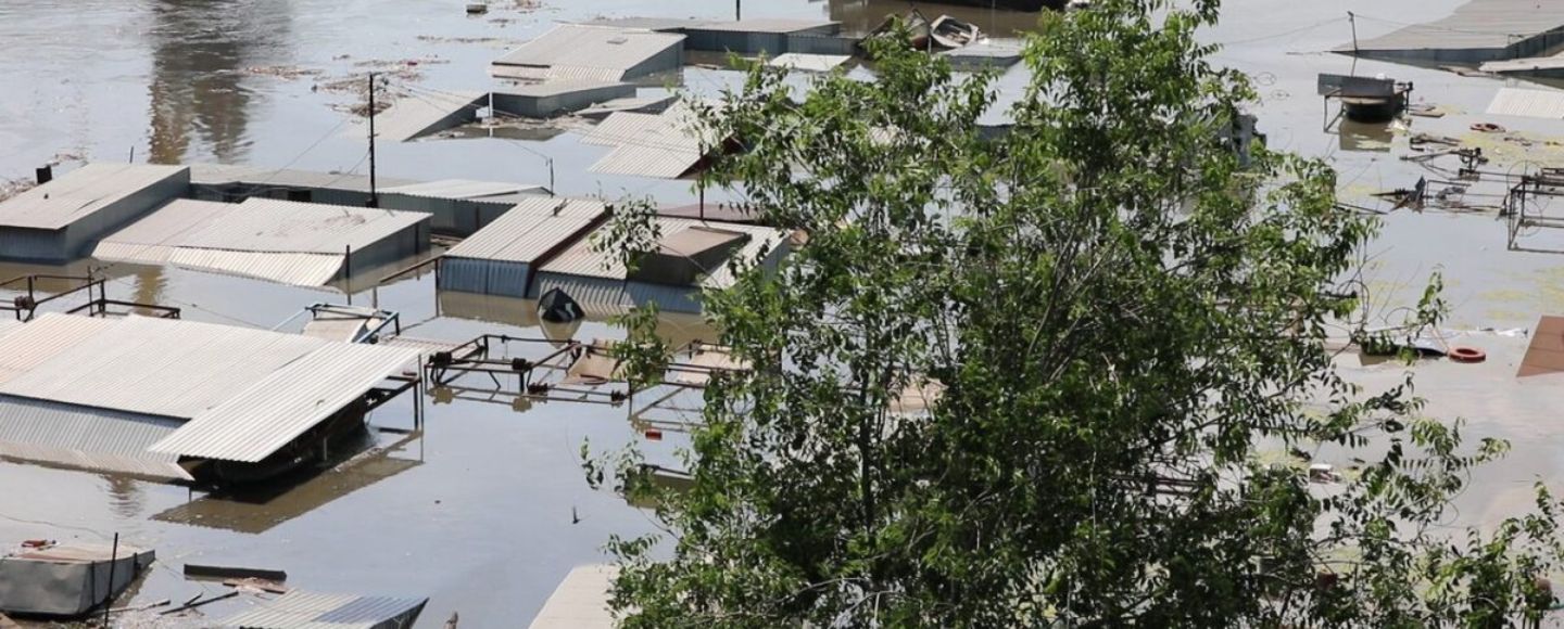 Ukraine Dam Breach Floods Major Area