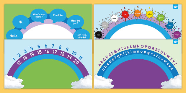 Virtual Teaching Backgrounds for ELL Teachers