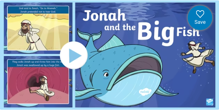 Jonah and the Big Fish Story PowerPoint