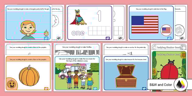 Modeling Dough Mats Pack