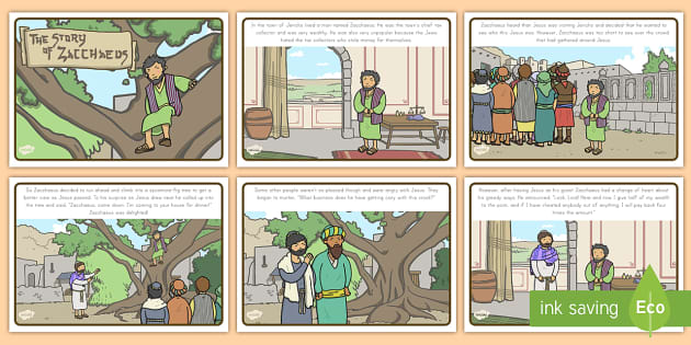 Zacchaeus the Tax Collector Bible Story
