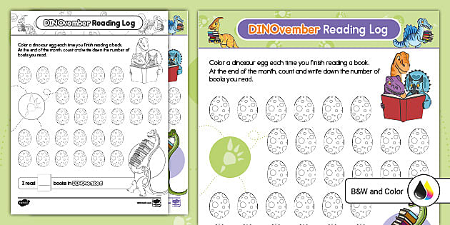 DINOvember Reading Log