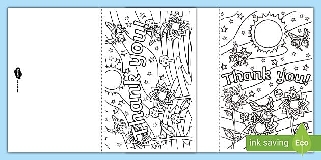 Mindfulness Thank You Card Templates