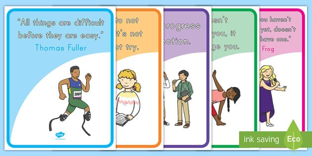 Growth Mindset Quote Posters