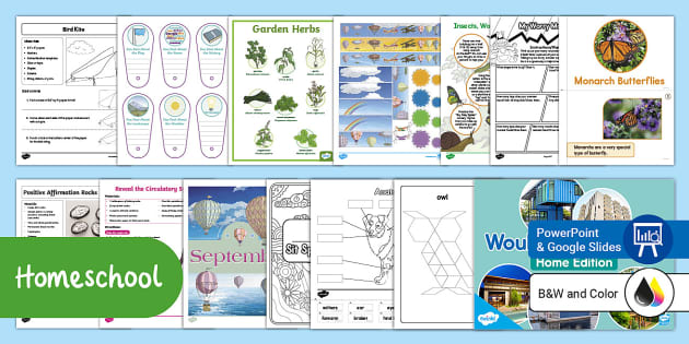 Homeschool Teaching Pack