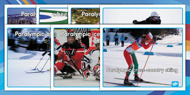 Winter Paralympics Sports Photos - Posters