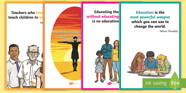 Educational Quotes Posters