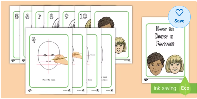 How To Draw A Face Activity