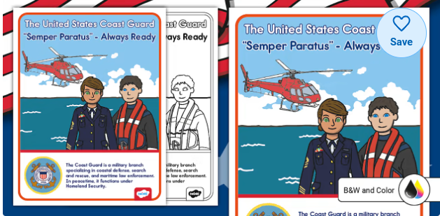 The United States Coast Guard Poster