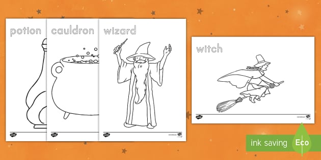 Magic Coloring Sheets