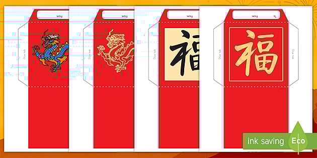 Chinese New Year Money Envelope Craft