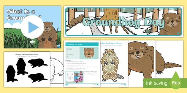 Groundhog Day Activity Pack