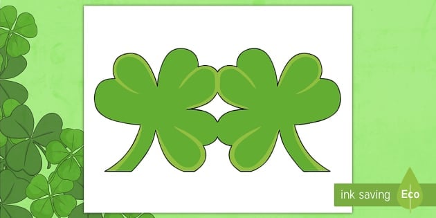 St. Patrick's Day Shamrock Card