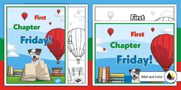 First Chapter Fridays Poster