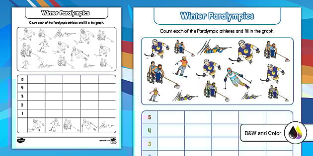 Winter Paralympics Count and Graph