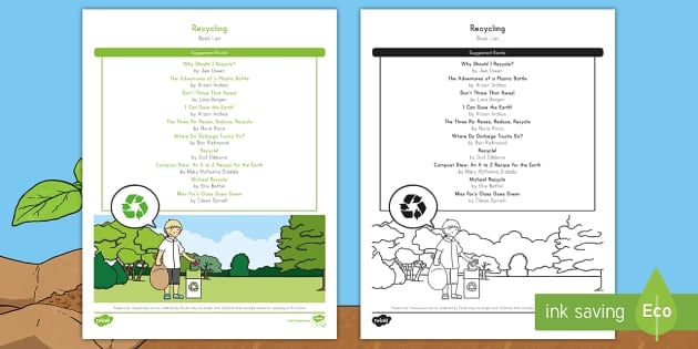 Recycling Book List