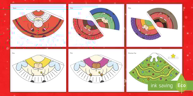 Christmas Cone People Craft Pack