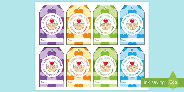Teacher Appreciation – Gift Tags