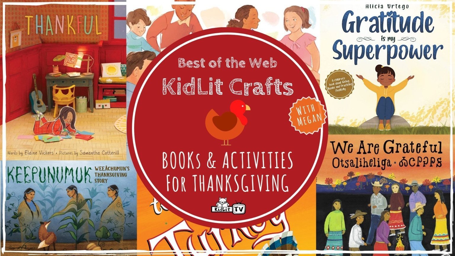 KidLit Arts and Crafts for Thanksgiving