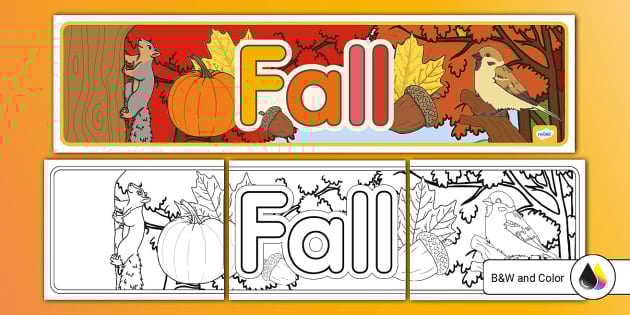 Fall Banner
