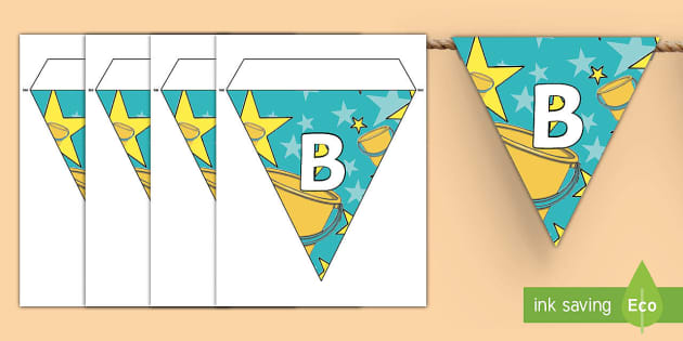 Bucket Fillers Bunting