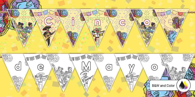 Cinco de Mayo Bunting