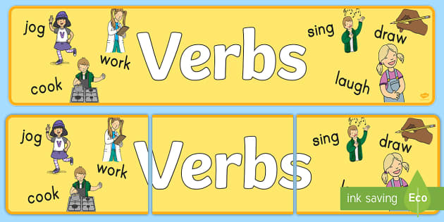 Verbs Banner