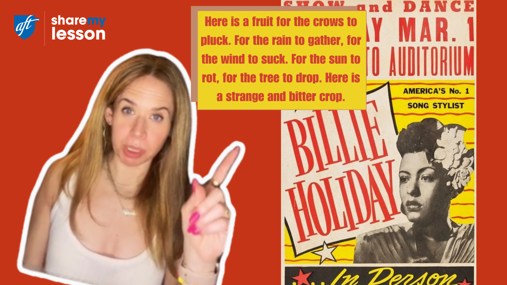 Billie Holiday: A History Chat with Sari Beth Rosenberg