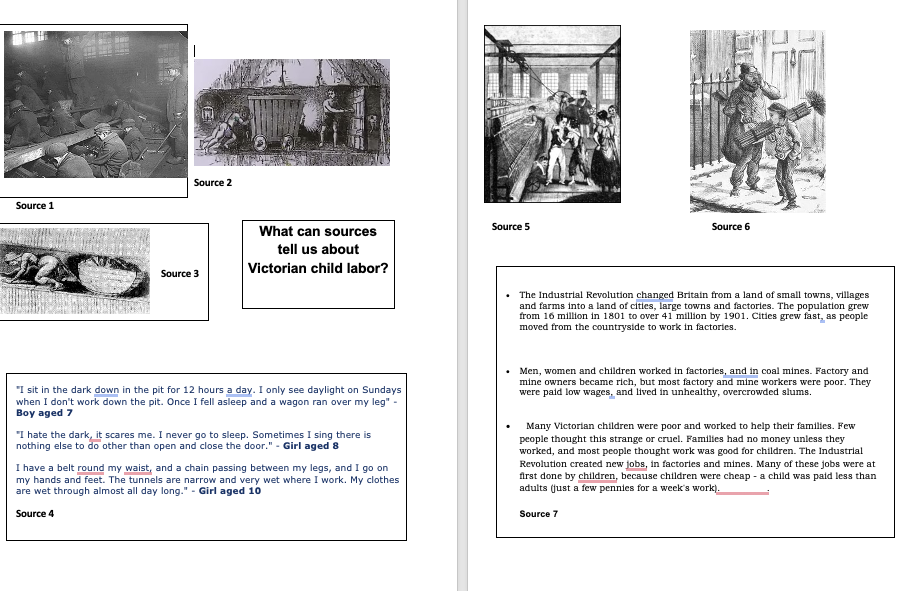 Victorian child labor assessment
