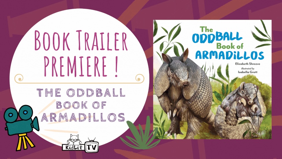 Book Trailer PREMIERE! THE ODDBALL BOOK OF ARMADILLOS