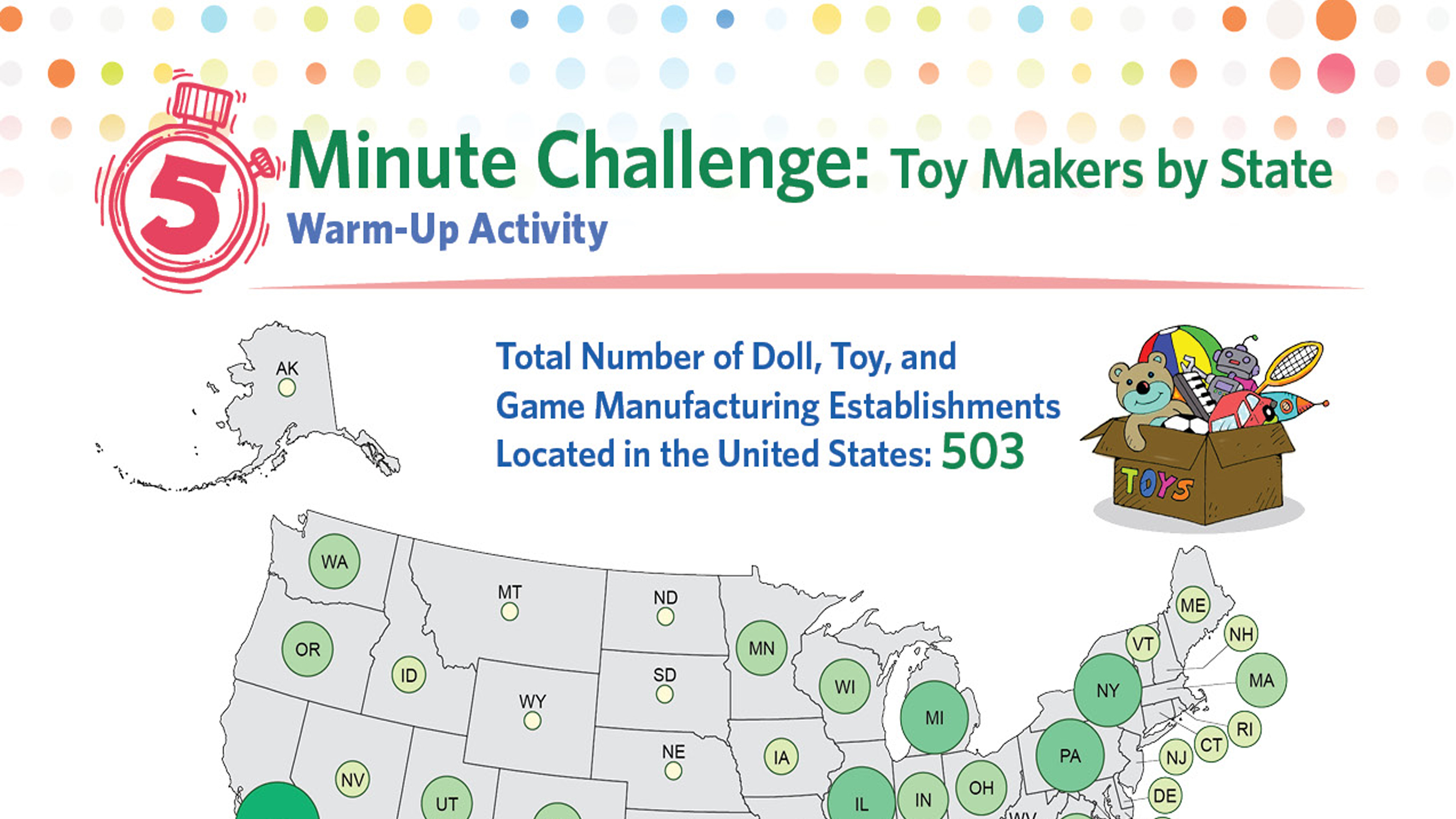 Toy Makers by State